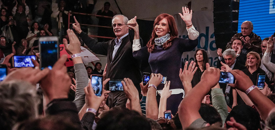 Cristina Kirchner con Taiana