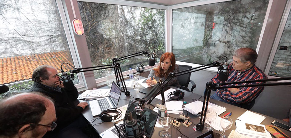 Cristina con Victor Hugo